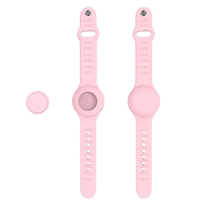Apple子供用安全シリコンリストバンド抗ロストラッカー環境にやさしいデザイン子供の場所のためのカスタマイズ可能な色 - Product Image 3
