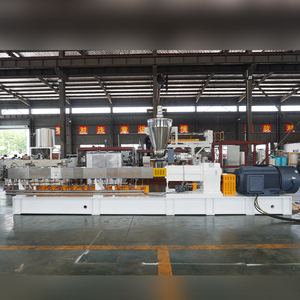 Flame Retardant <strong>Polycarbonate</strong> PC Masterbatch Twin Screw Extruder Compounding Granulator - Product Image 1