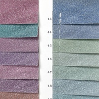 0.7MM Métallique Brillant Collé Paillettes Bling Bling Tissu En Cuir Synthétique pour DIY Sacs Rembourrage & Artisanat