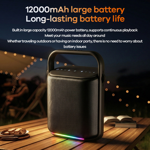 Altavoz Bluetooth de 120W, 60/120W RMS, Emparejamiento TWS, 16H de Reproducción, Luces RGB, Portátil, RB-MB23 Integrado, Sonido de Alta Potencia de 120W, Ofrece Sonido Cristalino - Product Image 2