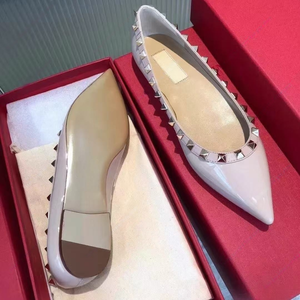 Chaussures de luxe de créateur, talons hauts, ballerines à cheville en V, chaussures en cuir pour femmes, nouvelles chaussures de marque de créateur pour femmes, style de marche - Product Image 2
