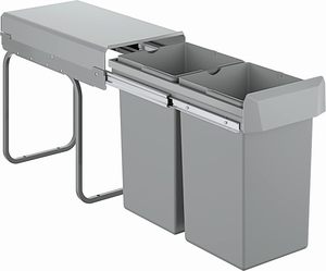 Poubelle de cuisine suspendue murale en plastique, petite poubelle à suspendre sur porte d'armoire - Product Image 3