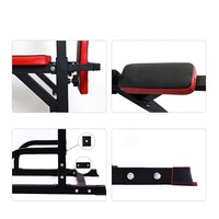 Produits à succès 2025 : Barre de traction multifonctionnelle pour porte, 3 en 1, station de dips portable, barre de musculation, tour de puissance