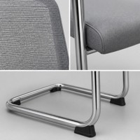 Chaise de bureau exécutive confortable en forme d'arche, chaises de formation en maille pour bureau et salle d'attente