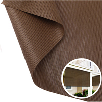 Tissu en maille de protection solaire en polyester PVC 310 g/m² 5 % d'ouverture pour stores enrouleurs