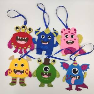 Adornos Navideños de Dinosaurios para el Año Nuevo Chino, Decoraciones Colgantes de Tela No Tejida Resistente para Niños, Recuerdos para Fiestas de Invierno - Product Image 2