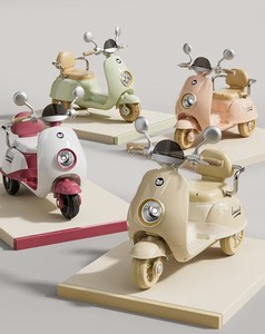 Motocicleta Eléctrica Recargable Clásica de 6v para Niños, con Música y Luces, Triciclo, Auto, Gran Venta - Product Image 2