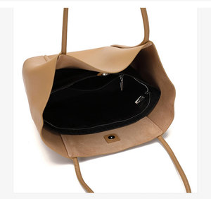 Sacs à main de luxe personnalisés en gros pour femmes, grande capacité, en cuir véritable, sacs fourre-tout et sacs à bandoulière en cuir pour femmes, en <span class=keywords><strong>vente</strong></span> - Product Image 5