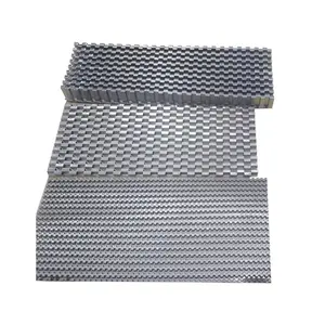 OEM fin plate heat exchanger parts radiator aluminum alloy Cooper tube cooling fins heat pipe fins