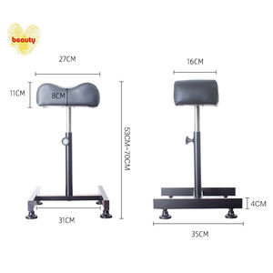 Chaise de beauté noir ou blanc, tabouret pour pieds, pour pédicure, offre spéciale - Product Image 1