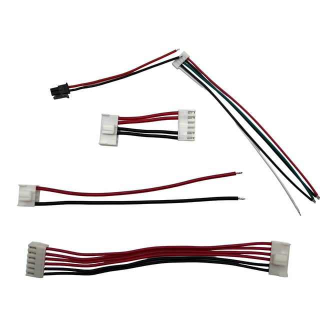 JST PH3.96 06P Jumper Cable Custom Empty Pin Tin Plated 1015 18AWG Rubber Electronic Use Battery Extension Cable Assembly