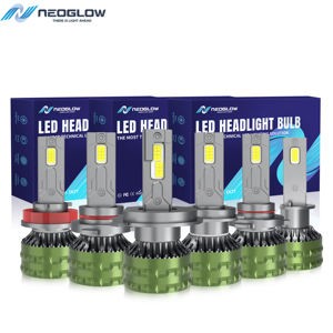 Produit en gros H7 ODM 6500K 160W 36000Lm CSP3570 Led Phares Ampoule 1Y Garantie Tube Cuivre Refroidissement OEM ODM HIR2 H11 - Product Image 1