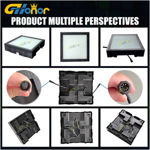 Salle de jeux de sol active interactive et populaire en Europe Super Grid 30x30cm lumière LED Jump Gaming Jeu enfant Super Mega Grid - Product Image 6