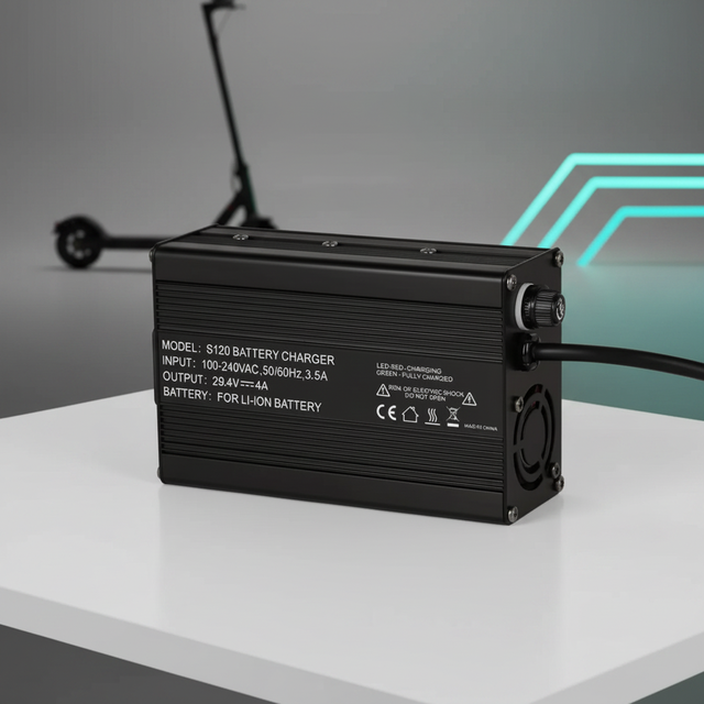 XIETONG Electric E-bike Scooter Charger S120 CE FCC ETL KC PSE SAA RCM UKCA Certified Li-ion/Lifepo4/Lead-Acid Battery 90-264VAC