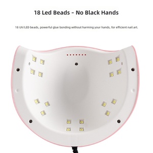 USB LED UV Nail Lamp Intelligent Sensing <b>Timer</b> <b>Timer</b> Display Portable Gel Curing <b>Light</b> for Manicure - Product Image 5