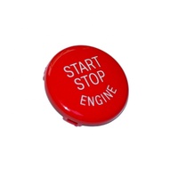Bouton de démarrage/arrêt du moteur rouge JDMotorsport88 pour BMW Série E 1 3 5 6 Série E82 E87 E88 E90 E92 E60 E63 X1 X3 X5 E83 E84 E70 E71