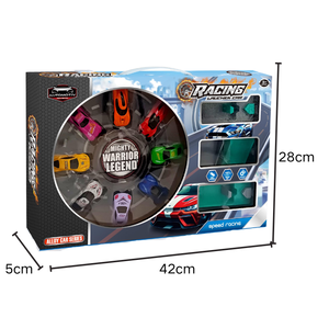Panda 1:64 Mini auto da corsa Diecast Set libero ruota veicolo in metallo con lega e plastica modello scorrevole a caldo modello catapulta - Product Image 3