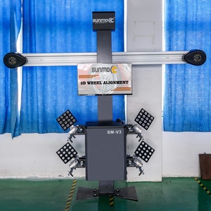 Sunmo 3D Aligner With <b>Car</b> Scissor Lift 4 Wheel Alignment Equipment SM-V3 <b>Car</b> Maintenance <b>Machine</b> Tire Balancer <b>Car</b> Tyre Changer - Product Image 4