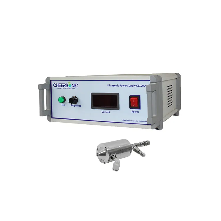 UAC120 ultrasone sproeikop machine