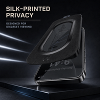 Protecteur d'écran anti-espion OEM anti-poussière avec applicateur facile à installer pour iPhone 11 12 13 14 15 16 17 Pro Max