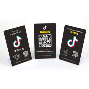 Pantalla de mesa NFC Punto de escaneo de código <span class=keywords><strong>QR</strong></span> Venta al por mayor Menú de mesa Soporte de exhibición Menú de revisión Soporte RFID NFC - Product Image 1