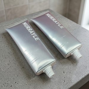 หลอดอลูมิเนียมพลาสติกสำหรับเครื่องสำอาง MURRAYLE พร้อมฝาปิดแบบ Oval พิมพ์โลโก้ด้วยเทคนิค Silkscreen บรรจุภัณฑ์ครีมกำจัดขนแบบเปล่า 120 กรัม - Product Image 3