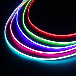 工厂定制5v 2.7毫米高RA COB柔性发光二极管条480发光二极管5w/<span class=keywords><strong>m</strong></span>节能全彩12V 24v发光二极管带景观IP20 - Product Image 6