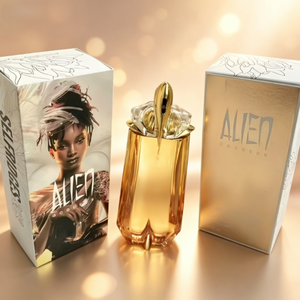 <span class=keywords><strong>Perfume</strong></span> Unisex Mugler <span class=keywords><strong>Alien</strong></span> Luxury Edition 90ml Floral y Amaderado con Jazmín, Madera y Ámbar - Fragancia de Larga Duración - Product Image 4
