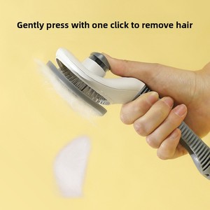 Brosse automatique démêlante pour animaux de compagnie – Peigne de toilettage pour chiens et chats – Outil de démêlage et de coiffage – Fournitures ménagères - Product Image 3