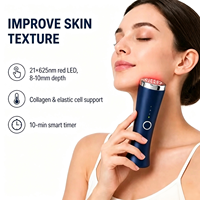 Appareil de beauté multifonctionnel portable pour la maison, raffermissement de la peau, lifting du visage pour les mains, les jambes/bras, compatible avec les prises US/EU, matériau ABS