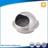 Capuchon d'aération en acier inoxydable ABS sur mesure, couvercle de capot d'échappement étanche au design moderne pour la ventilation murale du bureau en plein air