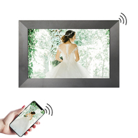 Bingkai Foto Digital WiFi Hotcake dengan Layar HD, Layar Sentuh, Pemutar Video & Jam - Android 5.1 Layar 10.1 inci