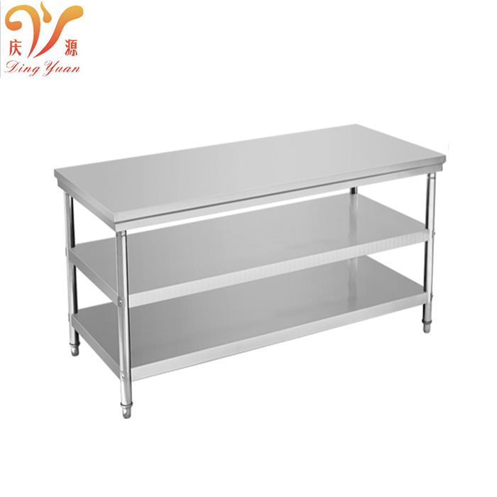 Коммерческий кухонный Рабочий стол из нержавеющей стали для промышленного кухонного оборудования
