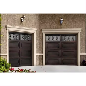 Puerta <span class=keywords><strong>de</strong></span> Garaje <span class=keywords><strong>de</strong></span> Acero Forjado Eléctrica Plegable Automática Moderna <span class=keywords><strong>de</strong></span> Lujo con Control Remoto, Diseño <span class=keywords><strong>de</strong></span> Puerta Principal Metálica <span class=keywords><strong>para</strong></span> Garaje - Product Image 2