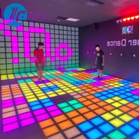 Sol LED interactif d'intérieur - Sans fil, portable, magnétique, 3D, taille personnalisable, jeux régulièrement mis à jour