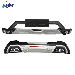 Spm Abs Voor En Achter Bumper Guard Protector Voor Hyundai Creta 2018 +