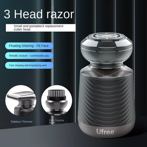 Rasoio Elettrico Ricaricabile UFREE per Uomo, Trimmer per Barba Portatile da Viaggio, Lavabile, Multifunzione, <span class=keywords><strong>Piccolo</strong></span> Rasoio per Viso e Uso Domestico - Product Image 2