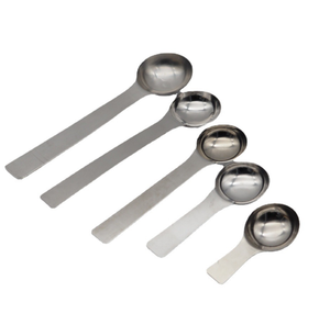 DFM1520 Cuchara medidora de café y repostería de acero inoxidable SUS 304 de 15ml y 20ml - Product Image 2