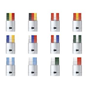 عرض رائع OEM لوحة وجه تعتمد على المياه من خلال طلاء الوجه بألوان مائية مقسمة على شكل كعكة رسم على الوجه عصا تلوين علامة تجارية خاصة - Product Image 1