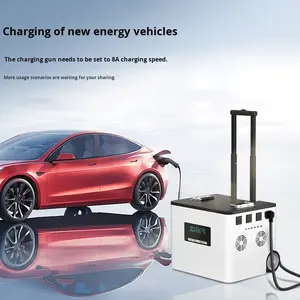 Alimentation portable à batterie LiFePO4 de type levier MTL55 5000W, 220V, onde sinusoïdale pure, charge solaire pour le camping et les voyages - Product Image 3