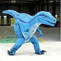 Costume de dinosaure animatronique T-Rex portatif et marchant, modèle animal simulé, vente chaude en usine, pour l'amusement et l'intérieur