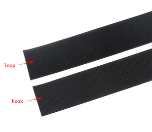 Selbst Haftung Schwarz Magic Tape Für Medizinische Ausrüstung Haken Und Schleife - Product Image 1