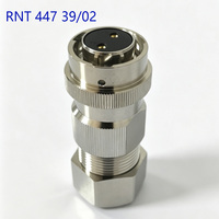 Connecteur d'alimentation CC étanche IP67 à 2 broches RNT 447 39/02 pour station de base 5G RRU