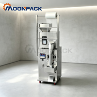 Machine d'emballage verticale automatique Moonpack VFFSG-100g pour granulés, scellage arrière, pour aliments pour chiens et chats
