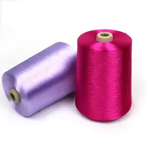 Fabricant chinois produit des fils de viscose de haute qualité pour le tissage personnalisé 120d/30f 280tpm