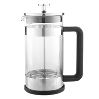 Infuseur à café portable transparent 600 ml, café, restaurant, bureau, voyage, cadeau, logo personnalisé, cafetière à piston