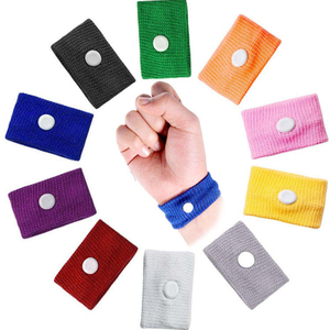 Al por mayor Muñequera elástica de punto antináuseas para viajes en coche, crucero, avión y para el mareo matutino durante el <span class=keywords><strong>embarazo</strong></span> - Product Image 1