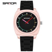 OEM LOGO SANDA Style mignon étanche montre pour femme lumineuse élégante robe montre-bracelet femmes mode décontractée montres à Quartz dames