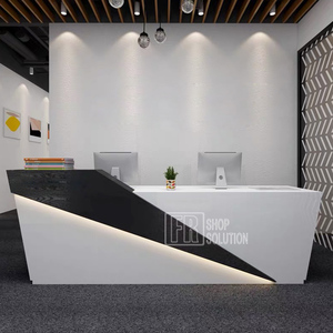 Bancone <span class=keywords><strong>Reception</strong></span> Moderno per <span class=keywords><strong>Ufficio</strong></span>, Design alla Moda per Hotel e Saloni di Bellezza - Product Image 3