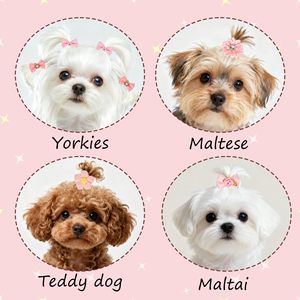 Accesorios para el Cabello de Perros, Lazos para la Cabeza de Mascotas, para el Día de San Valentín, para Perros Pequeños y Cachorros - Product Image 6